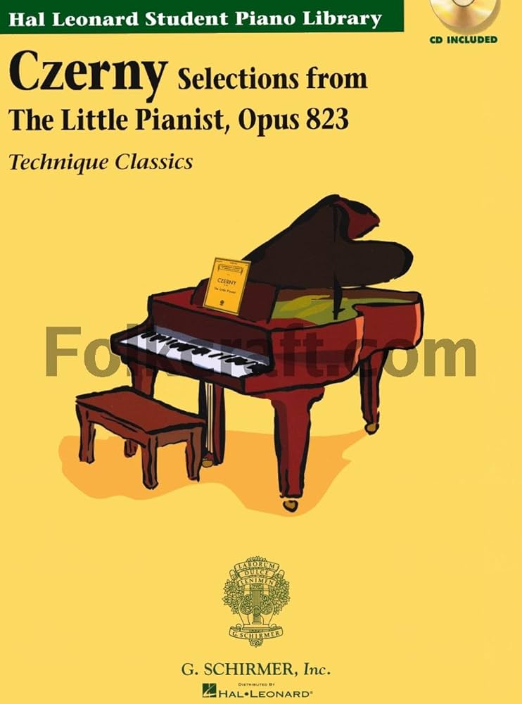 Czerny - Selections from The Little Pianist, Opus 823 Book
